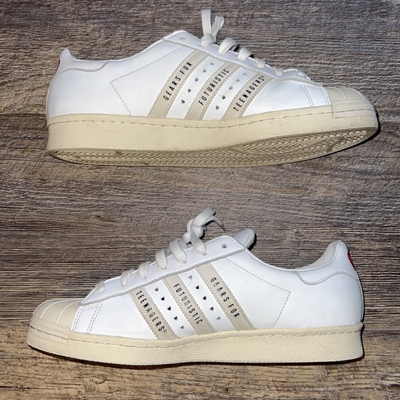 Human Made x Superstar 'Gears For Futuristic Teenagers - White' - Picture 3 of 14